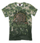 Футболка для мальчиков Hunting весенний камуфляж