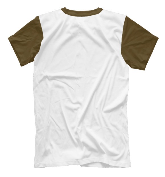 Мужская футболка с изображением Горы зовут цвета Белый