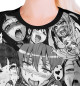 Футболка для девочек Ahegao | Ахэгао