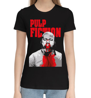 Хлопковая футболка для девочек Pulp fiction