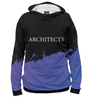 Худи для девочки Architects Purple Grunge