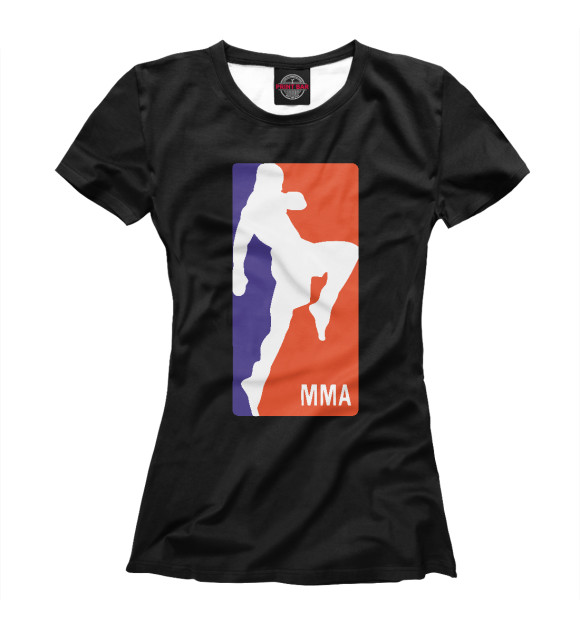 Женская футболка с изображением Conor - MMA цвета Белый