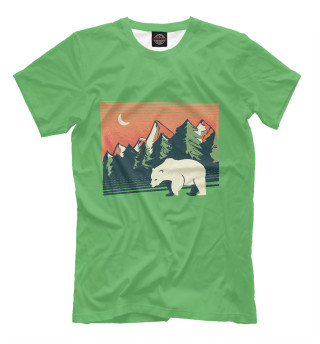 Мужская футболка Полярный медведь