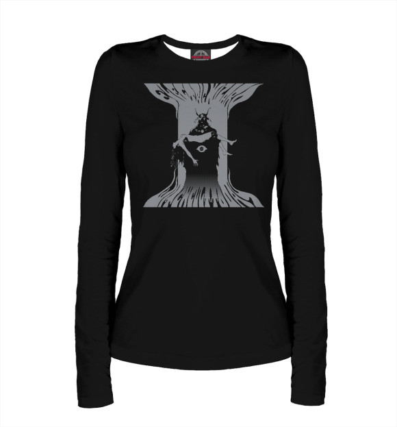 Женский лонгслив с изображением Electricwizard цвета Белый