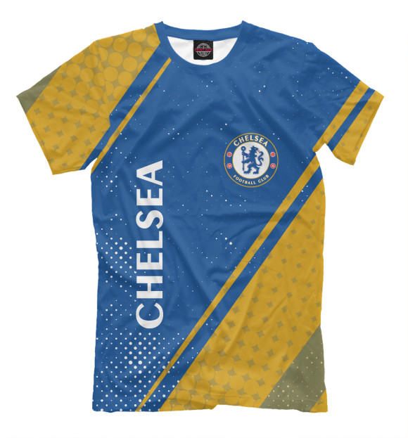 Футболка для мальчиков с изображением Chelsea F.C. / Челси цвета Белый