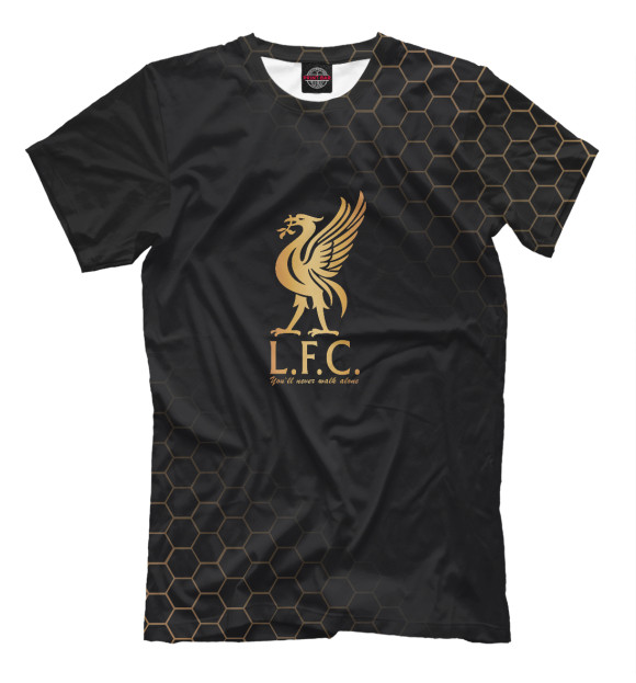 Футболка для мальчиков с изображением Liverpool цвета Белый