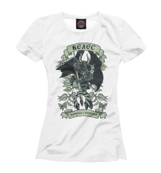 Женская футболка Велес - Бог друид