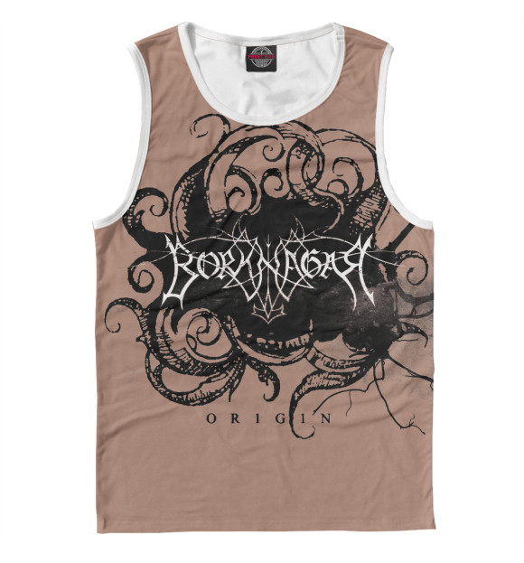 Майка для мальчика с изображением Borknagar цвета Белый