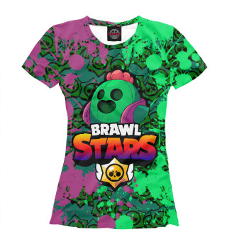 Футболка для девочек Brawl Stars Spike