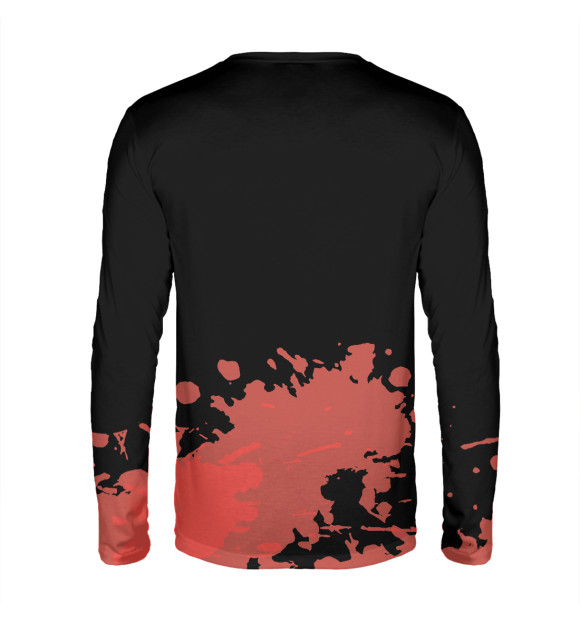 Мужской лонгслив с изображением Certified Drone Pilot цвета Белый