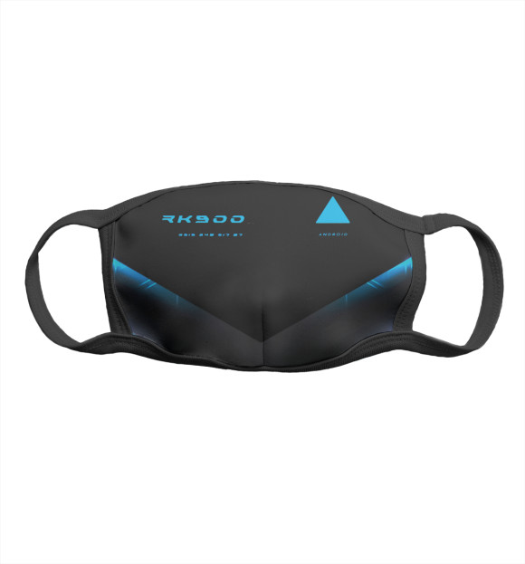 Маска тканевая с изображением Detroit: Become Human цвета Белый