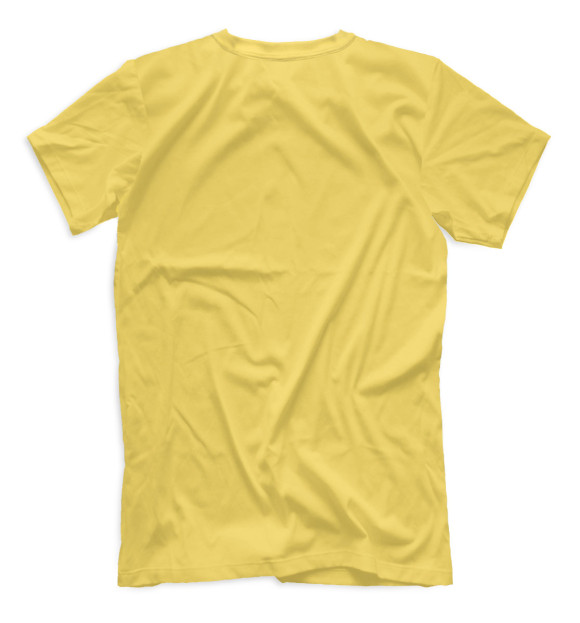 Мужская футболка с изображением ПеКа-фейс цвета Белый