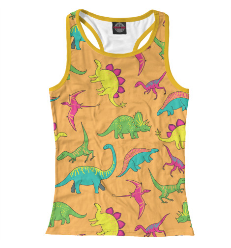 

Майки борцовки Print Bar, Белый, Dinoland
