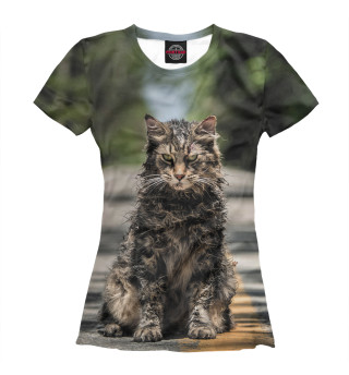 Футболка для девочек Dead Cat