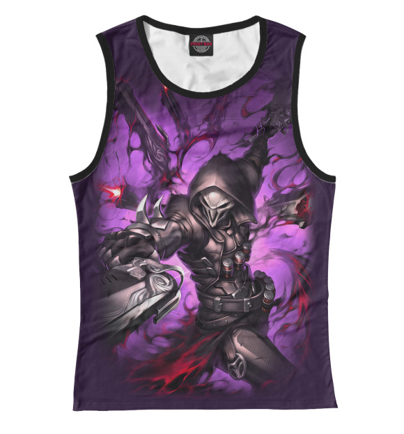 Майка для девочки с изображением Reaper цвета Белый