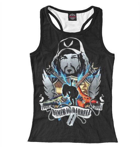 

Майки борцовки Print Bar, Белый, Dimebag Darrell