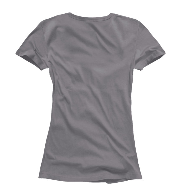 Женская футболка с изображением Миллиса цвета Белый
