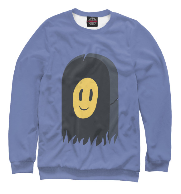 Свитшот для девочек с изображением Пошлая Молли цвета Белый