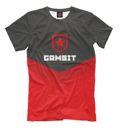 Футболки Print Bar Gambit Gaming Team футболки print bar minecraft pro gaming пурпурный дым