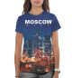 Женская футболка Москва