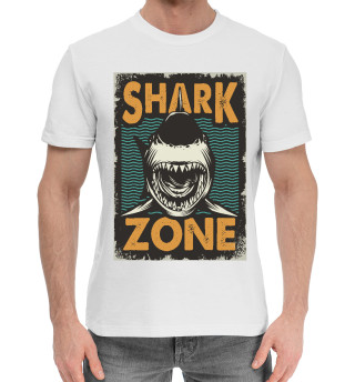 Хлопковая футболка для мальчиков Shark Zone