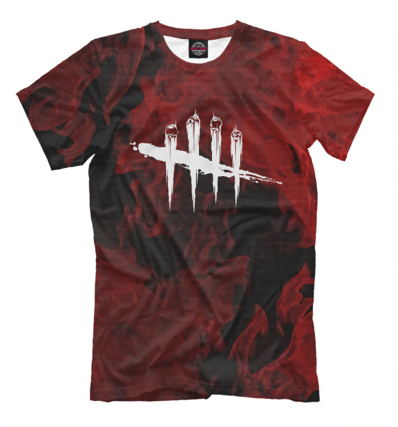 Футболка для мальчиков с изображением Dead by Daylight цвета Белый