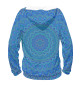 Женское худи Blue Mandala