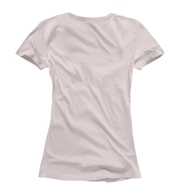 Женская футболка с изображением Совушка цвета Белый
