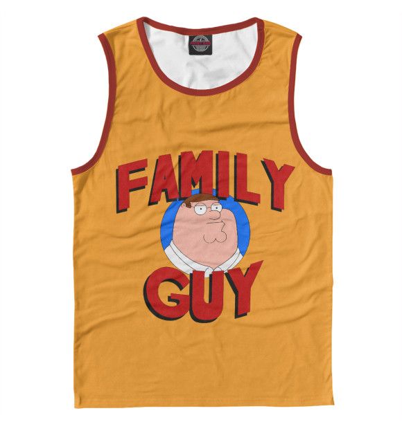 Майка для мальчика с изображением Family Guy цвета Белый