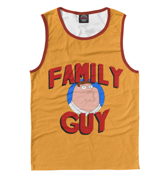 Мужская майка с изображением Family Guy цвета Белый