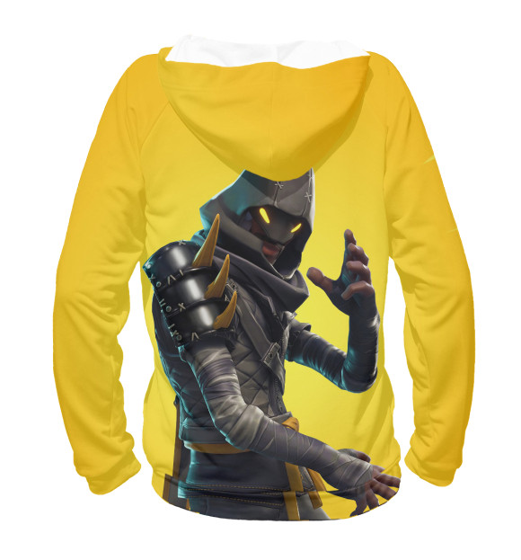 Мужское худи с изображением FORTNITE цвета Белый