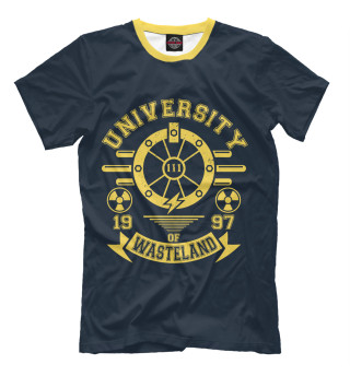 Мужская футболка University of Wasteland