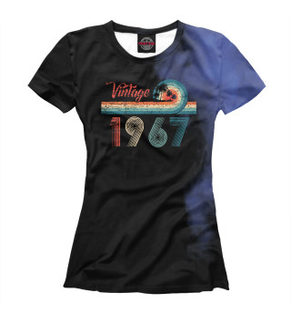 Женская футболка Vintage 1967