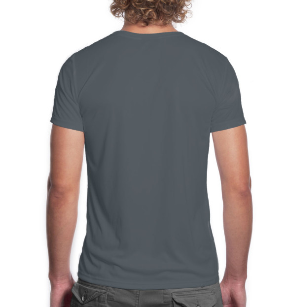Мужская футболка с изображением Ктулху цвета Белый