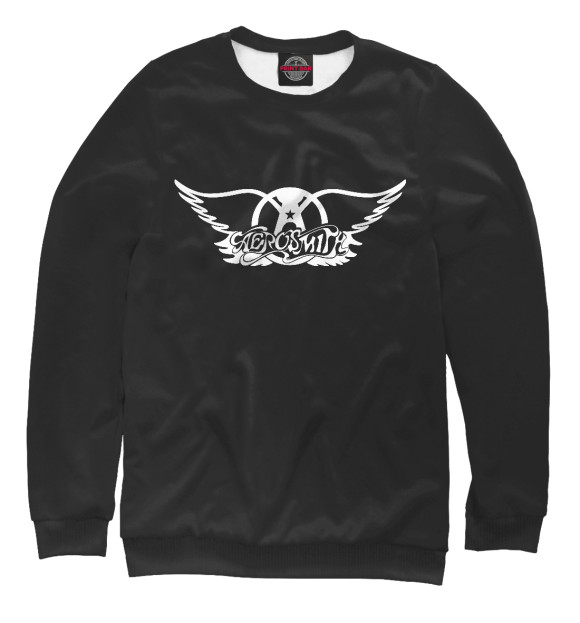 Свитшот для мальчиков с изображением Aerosmith цвета Белый