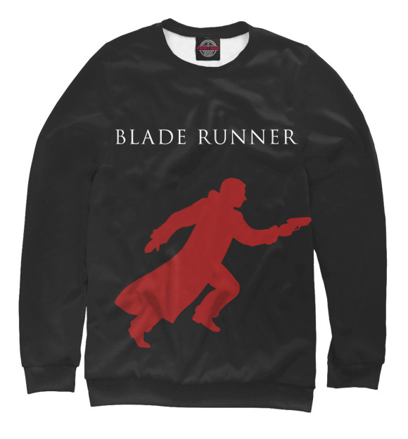 Мужской свитшот с изображением Blade Runner цвета Белый