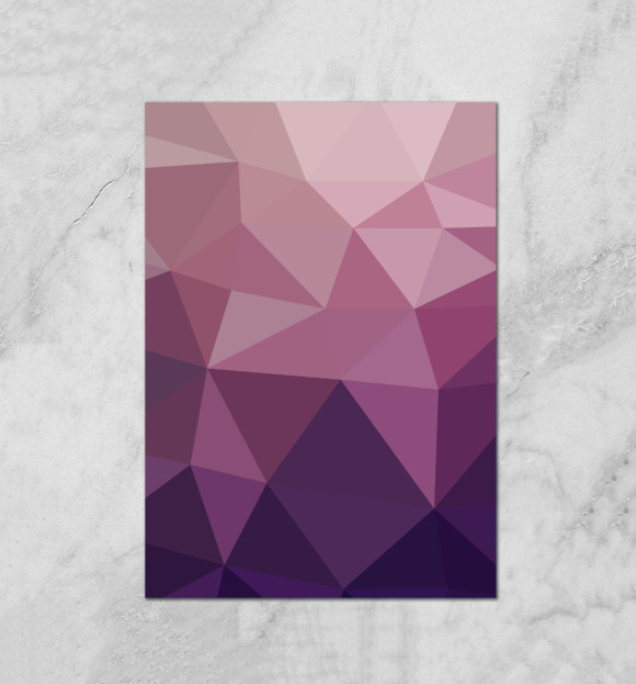 Плакат с притом Polyfon цвета Белый Плакат с изображением Polyfon цвета Белый