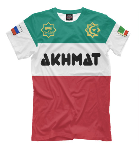 футболки print bar akhmat logo Футболки Print Bar Akhmat Chechnya