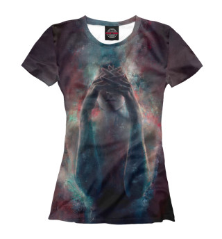 Женская футболка Psychedelic Painting