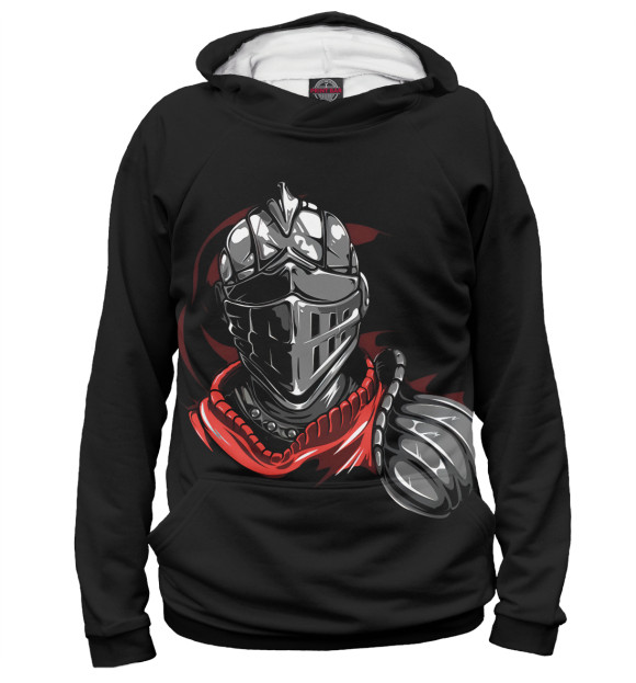 Мужское худи с притом Dark Souls цвета Белый Мужское худи с изображением Dark Souls цвета Белый