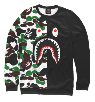 Женский свитшот Bape Shark