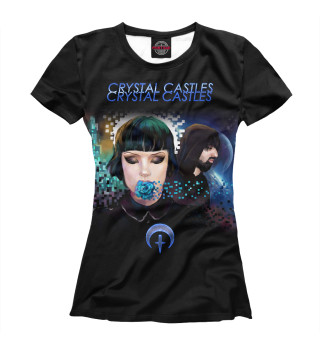 Женская футболка Crystal Castles