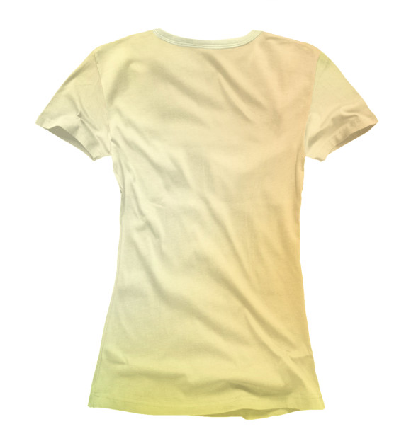 Женская футболка с изображением Хипстеропёс цвета Белый