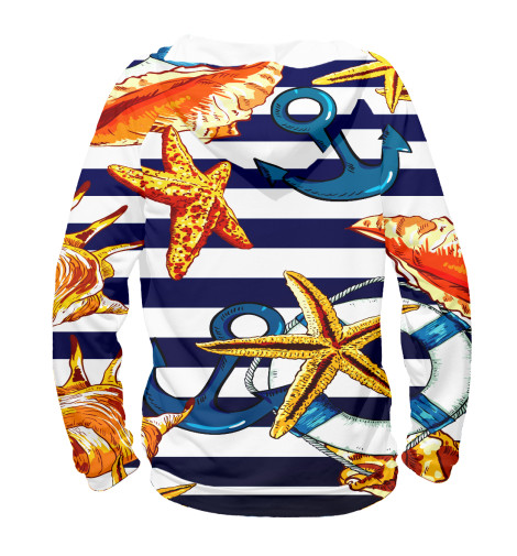 

Худи Print Bar, Белый, Море