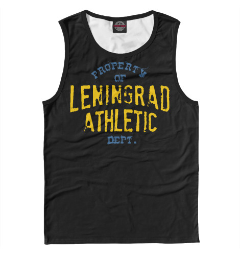 

Майки Print Bar, Белый, Leningrad Athletic Dept