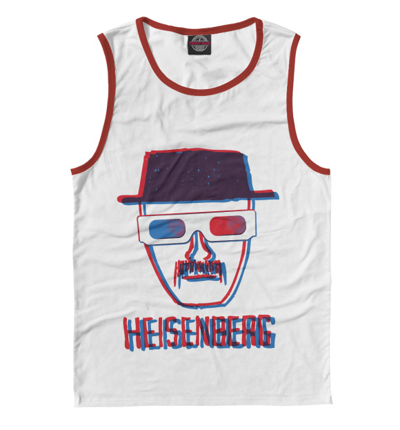 Майка для мальчика с изображением Stereo Heisenberg цвета Белый