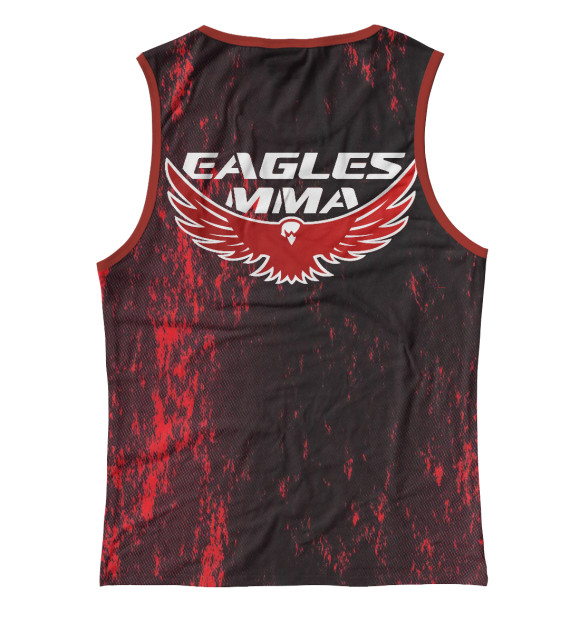 Майка для девочки с изображением MMA цвета Белый