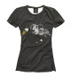 Футболка для девочек Space Welsh Corgi