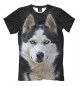 Мужская футболка Хаски