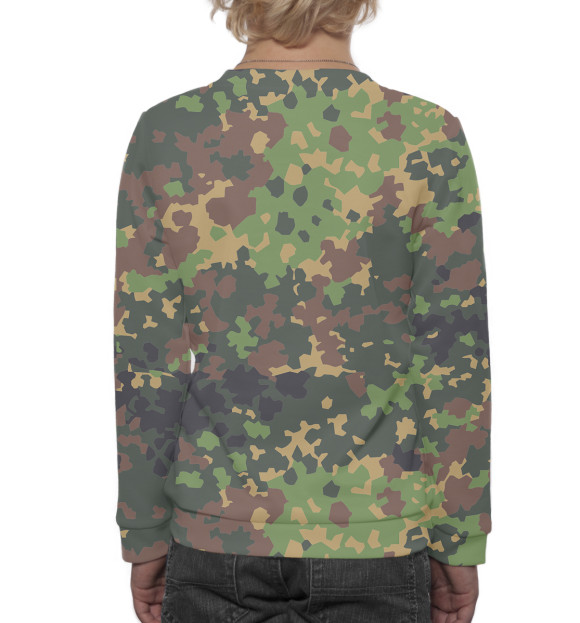 Свитшот для мальчиков с изображением Охрана МПСР, ВГО и СГ цвета Белый